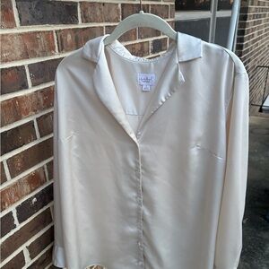 Ingrid & Isabel Cream Blouse